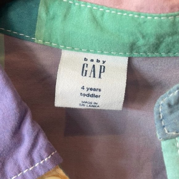 Boys Button Down Long Sleeve Shirt - Picture 3 of 4